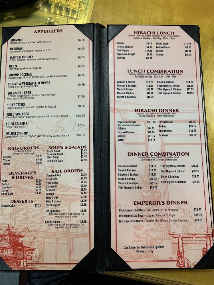 Bonsai Garden Menu image 4